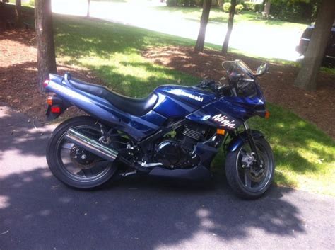 She is 14 in may this year. Buy 2003 Kawasaki Ninja 500R Sportbike on 2040motos