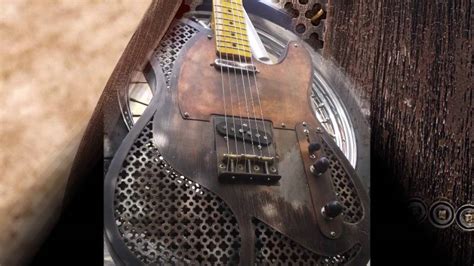 Dandc Metalcaster Steel Body Guitars Homemade Tele Model Youtube