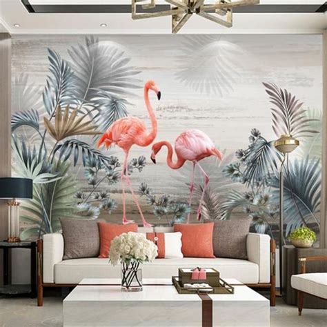 Flamingos Wallpaper Wonderful Design Flamingo Wallpaper Wall