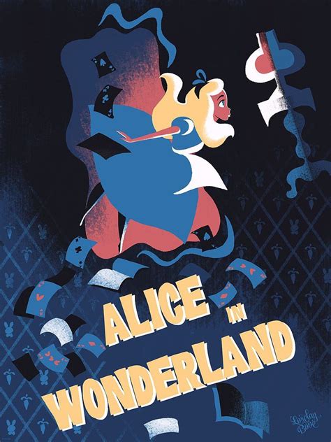 Print 22 Alice In Wonderland By Lorelay Bové With Images Alice In Wonderland Poster Alice