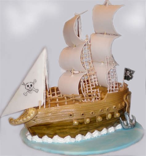 Pirate Ship Cake Template Information Btownbengal