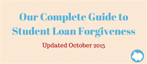 Student Loan Forgiveness A Complete Guide Lendedu