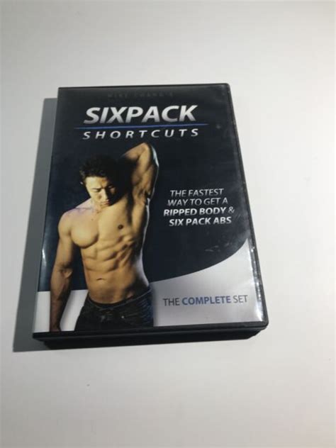 Six Pack Shortcuts Dvd Set Ebay