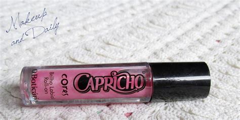 Makeup and daily: Brilho Labial Roll-On - O Boticário Capricho Cores