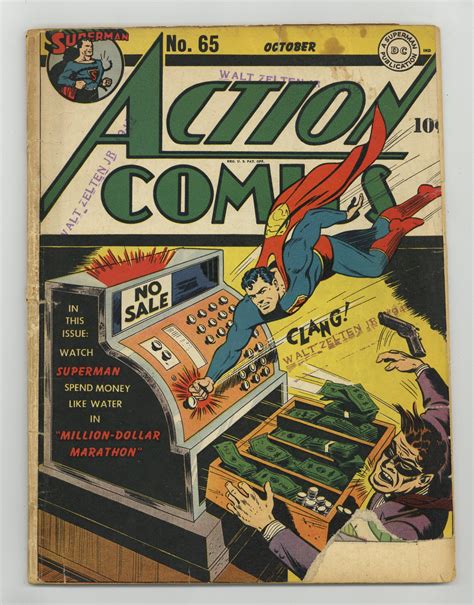 Action Comics 1938 Dc 65 Gd 18