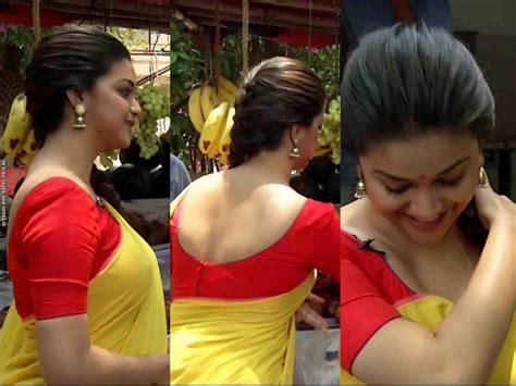Best 11 Kirti Suresh Skillofking Keerthy Suresh Hot Indian Actress Hot Pics Saree Backless