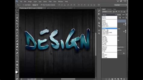 Photoshop How To Make Glossy Text Effect Text Effects Youtube
