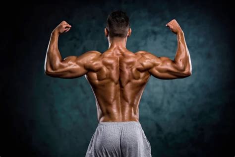 Strong Muscular Men Flexing Muscles Stock Image Everypixel