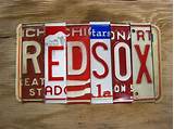 Photos of Red Sox Plates
