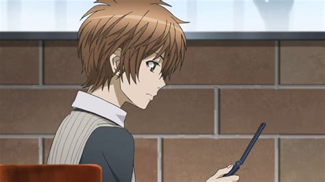 Anime Boy On Phone Call Anime Boy Holding Phone Hand That Stock