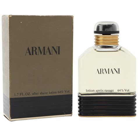 Armani Eau Pour Homme After Shave Lotion 50 Ml Old Vintage Version