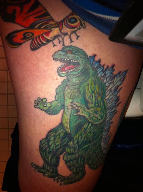 Godzilla Tattoo Tattoos Friend Tattoos Godzilla Tattoo