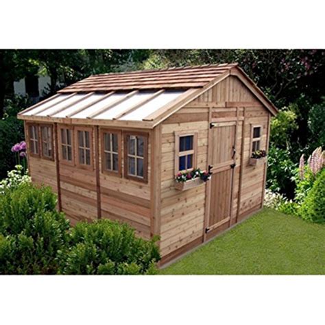 Outdoor Living Today Ssgs1212 Sunshed 12 X 12 Ft Garden Shed