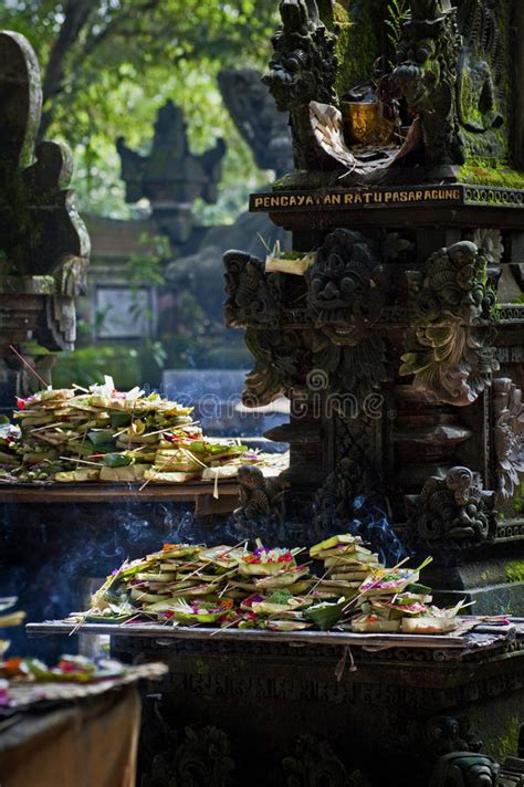 Bali Hindu Offerings Stock Photo Image Of Asia Canang 47099786