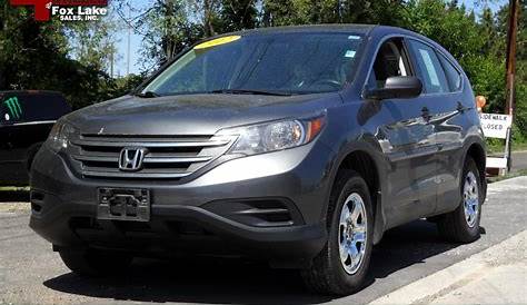 Used 2012 Honda CR-V LX 4WD 5-Speed AT for Sale in Fox Lake IL 60020 4