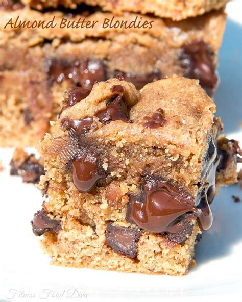 Butter Blondies Almond Butter Blondies Have 6o Less Fewer Calories