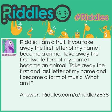 Fruit Riddle And Answer