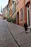 Haderslev, Denmark.The picture is taken in the street named "Højgade ...