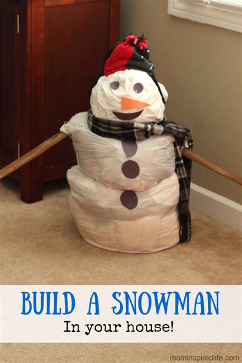 Build A Snowman Indoors
