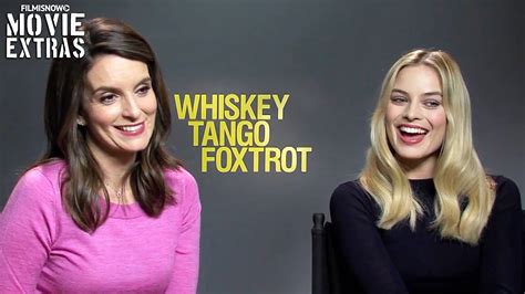 Whiskey Tango Foxtrot Tina Fey And Margot Robbie Official Movie Interview 2016 Youtube