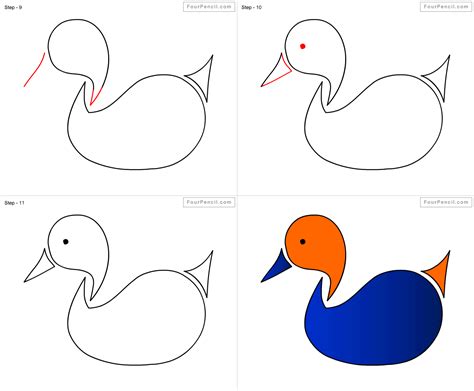 How To Draw A Cartoon Duck Archives How To Draw Step