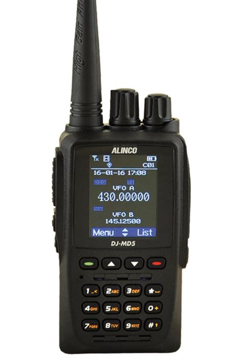 Alinco Dj Md5 Xeg Walkie Dmr Double Band Pihernz Comunicaciones