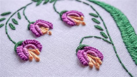 Diy Embroidery Ideas Stitching Flower Design By Hand Handiworks 81