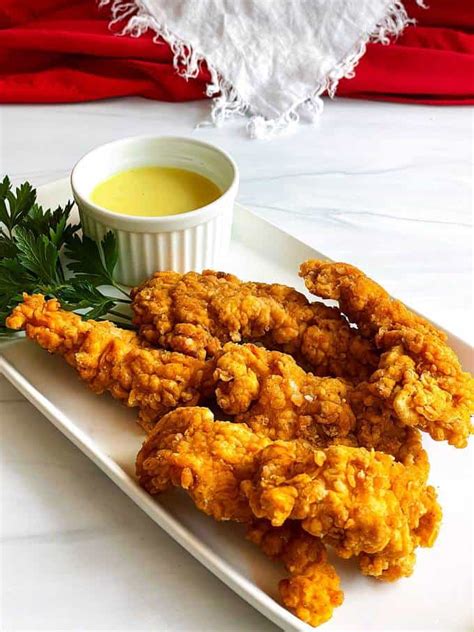 Southern Fried Chicken Strips With Honey Mustard Pudge Factor
