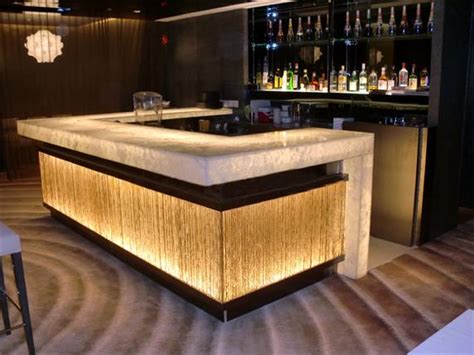 Coffee Commercial Wooden Home Bar Counter Design For Sale