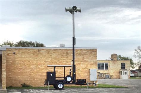 A tornado touched down late sunday evening in southwestern chicago suburbs. St. Aloysius tornado siren being moved to Quinney - Kaukauna Community News