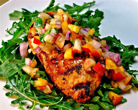 Marinated meat can also be frozen. Citrus-Marinated Grilled Chicken with Summer Fruit Salsa ...