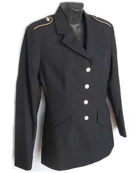 Womenands 12mp Us Army Military Service Dress Blue Blues Asu Uniform Coat