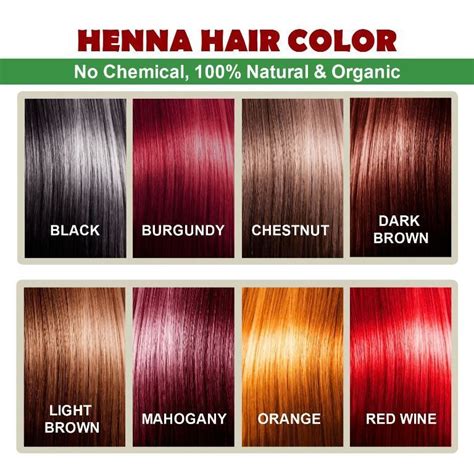 Organic Henna Hair Color 100 And Chemical Free Henna For Hair Color
