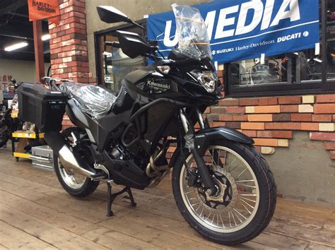 Discussion in 'japanese polycylindered adventure bikes' started perhaps front/rear subframes are reusable between ninja and versys x, so only the rearsets need to. VERSYS-X 250 TOURER 入荷しました! 最新情報 | U-MEDIA (ユーメディア ...