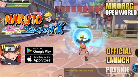 Naruto Slugfest X Eng Gameplay Open World Mmorpg Android Ios