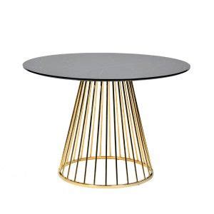 Dining Tables - Dining in 2020 | Gold round dining table, Round dining table, Dining table gold