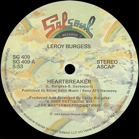 Heartbreaker By Leroy Burgess On Beatsource