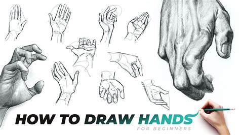 How To Draw Hands Easy Drawing Tutorial For Beginners Step By Step