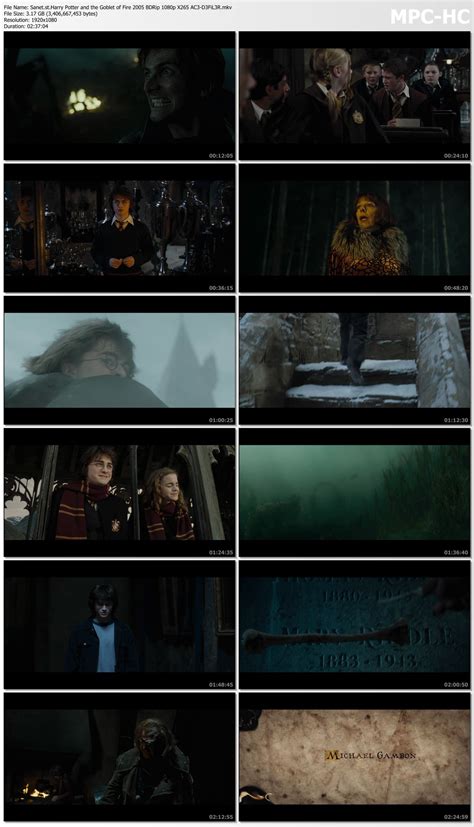 Harry Potter And The Goblet Of Fire 2005 Bdrip 1080p X265 Ac3 D3fil3r