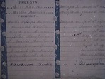 MAINE Hamlin Family Geneology~Early 1800's~1 of 2 sheets~Relation to ...