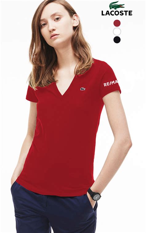 We've got the fix for you with our shirts. Lacoste Women's T-Shirt