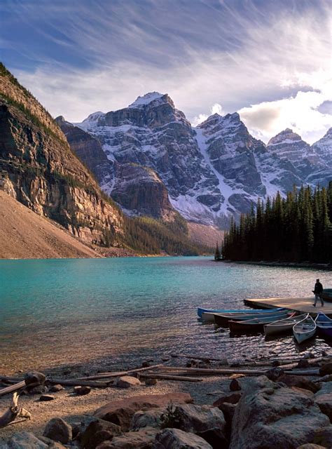 Moraine Lake Banff National Park Canada Taken On Nexus