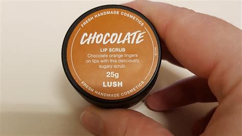 Chocolate Lip Scrub Lush Reviews Youtube