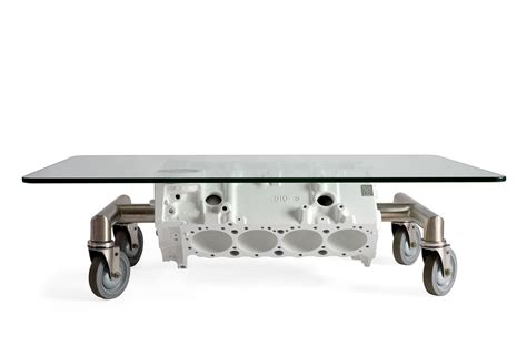 Private Collection V8 Engine Block Modern Coffee Table Joe Munson