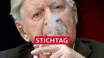 Helmut Schmidt, deutscher Politiker (Todestag 10.11.2015) - WDR 2 ...