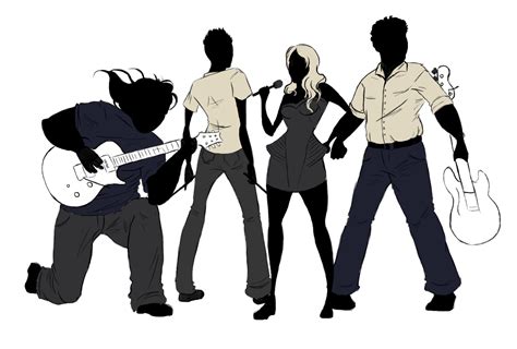 Rock Band Group Png Image Png All
