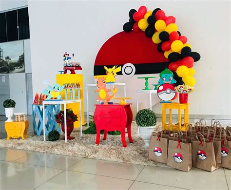 Decoração De Festa Do Pokemon ideias de casas geminadas