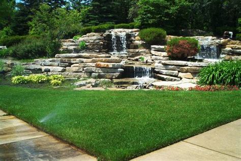 Try these backyard landscape ideas for a sloped, shady or boring backyard. 20 Spectacular Backyard Ideas, Waterfalls that Top Off ...
