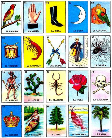 loteria cards printable printable blank world