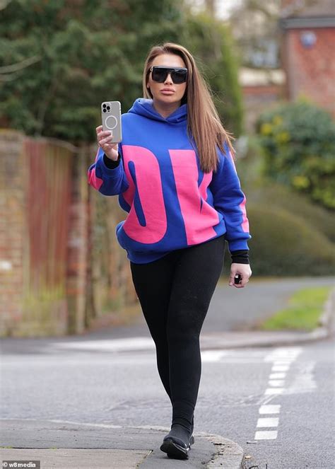 Lauren Goodger Cut A Casual Figure As She Headed Out And About In Essex